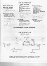 Preview for 5 page of Peavey Blazer 158 Manual