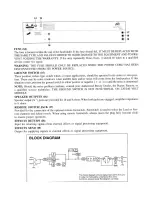 Preview for 4 page of Peavey Blues Classic Operating Manual