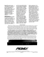 Preview for 2 page of Peavey CEQ 28R Specifications