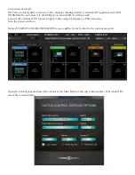 Preview for 4 page of Peavey CREST AUDIO Tactus .Control Operating Manual