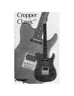 Peavey Cropper Classic Operating Manual preview