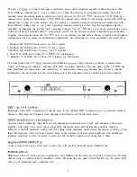 Предварительный просмотр 3 страницы Peavey CS 200X Operating Manual