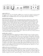 Предварительный просмотр 4 страницы Peavey CS 200X Operating Manual