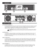 Предварительный просмотр 34 страницы Peavey CS 3000 Owner'S Manual