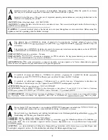 Предварительный просмотр 2 страницы Peavey CS 3000G Operating Manual