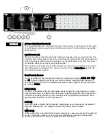 Предварительный просмотр 7 страницы Peavey CS 3000H User Manual