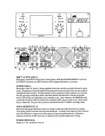 Предварительный просмотр 4 страницы Peavey CS 400x Operating Manual