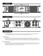 Предварительный просмотр 11 страницы Peavey CS 800x4 Owner'S Manual