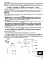 Предварительный просмотр 2 страницы Peavey CS-X2 Owner'S Manual