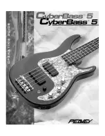 Peavey Cyberbass 5 Operating Manual preview