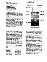 Предварительный просмотр 2 страницы Peavey DEP-16 Operating Instructions