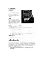 Preview for 6 page of Peavey DETONATOR AX Operating Manual