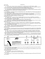 Предварительный просмотр 3 страницы Peavey Digital Effects Processor User Manual