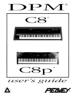 Preview for 1 page of Peavey DPM C8 User Manual