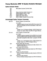 Preview for 2 page of Peavey DPM V3 Command List