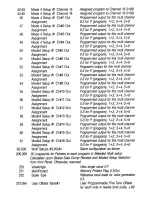 Preview for 12 page of Peavey DPM V3 Command List