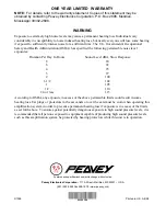 Preview for 16 page of Peavey DTH 4215 Specifications