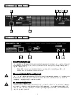 Предварительный просмотр 8 страницы Peavey Ecoustic 110 Operation Manual