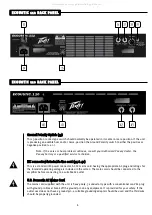 Preview for 8 page of Peavey Ecoustic 112 Operation Manual