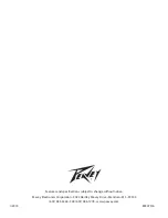 Preview for 16 page of Peavey Elements Pole Installation Manual