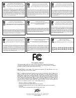 Предварительный просмотр 19 страницы Peavey ESCORT 3000 Operating Manual