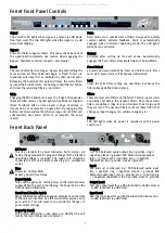 Preview for 5 page of Peavey Feedback Ferret D Operation Manual