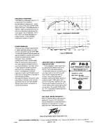 Preview for 2 page of Peavey FH-2 Specifications