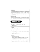 Предварительный просмотр 21 страницы Peavey Firenza AX Operating Manual