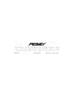 Preview for 16 page of Peavey Forum Plus Operating Manual