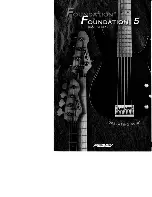 Предварительный просмотр 1 страницы Peavey Foundation 5 Operating Manual