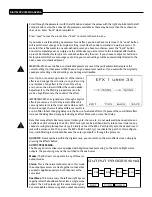 Preview for 28 page of Peavey FX 2 16 Operating Manual