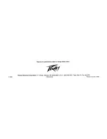 Preview for 11 page of Peavey G-90 Operating Manual