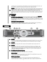 Предварительный просмотр 9 страницы Peavey GPS 1500 Operation Manual