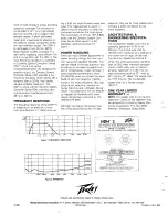 Preview for 2 page of Peavey HDH-3 Specification Sheet