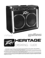 Предварительный просмотр 1 страницы Peavey Heritage VTX Series Operating Manual