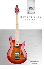 Предварительный просмотр 1 страницы Peavey HP Special Operating Manual