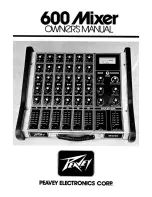 Preview for 1 page of Peavey Illuminator 600 Owner'S Manual