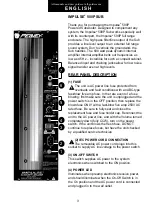 Preview for 3 page of Peavey Impulse Hypervent 500P Operating Manual