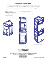 Peavey Impulse Impulse 200 User Manual предпросмотр