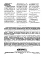 Предварительный просмотр 2 страницы Peavey IP 1.3K Specification Sheet