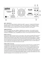 Предварительный просмотр 5 страницы Peavey IP 1 Operating Manual