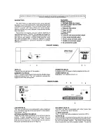 Предварительный просмотр 2 страницы Peavey IPA 150 Instruction Manual