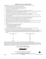 Предварительный просмотр 8 страницы Peavey IPA 300T Operating Instructions Manual