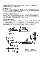 Предварительный просмотр 7 страницы Peavey IRM 8150 Owner'S Manual