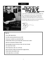 Предварительный просмотр 4 страницы Peavey Joe Satriani Signature Owner'S Manual