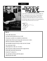 Предварительный просмотр 7 страницы Peavey JSX 212 Owner'S Manual