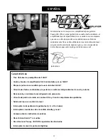 Предварительный просмотр 17 страницы Peavey JSX 212 Owner'S Manual