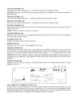 Предварительный просмотр 4 страницы Peavey KB 300 Operating Manual