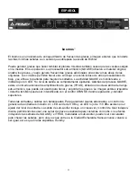 Предварительный просмотр 11 страницы Peavey Kosmos Operating Manual