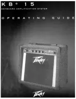 Peavey Lo Max 15 Operating Manual предпросмотр